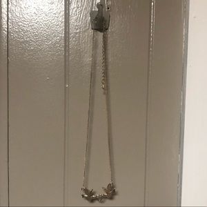 Dove and Heart Necklace